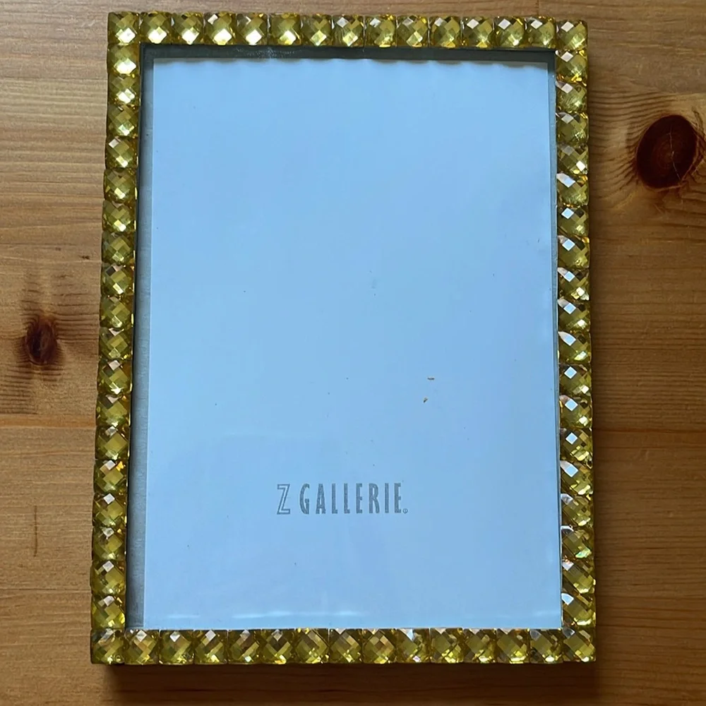 Z Gallerie yellow gemstone picture frame